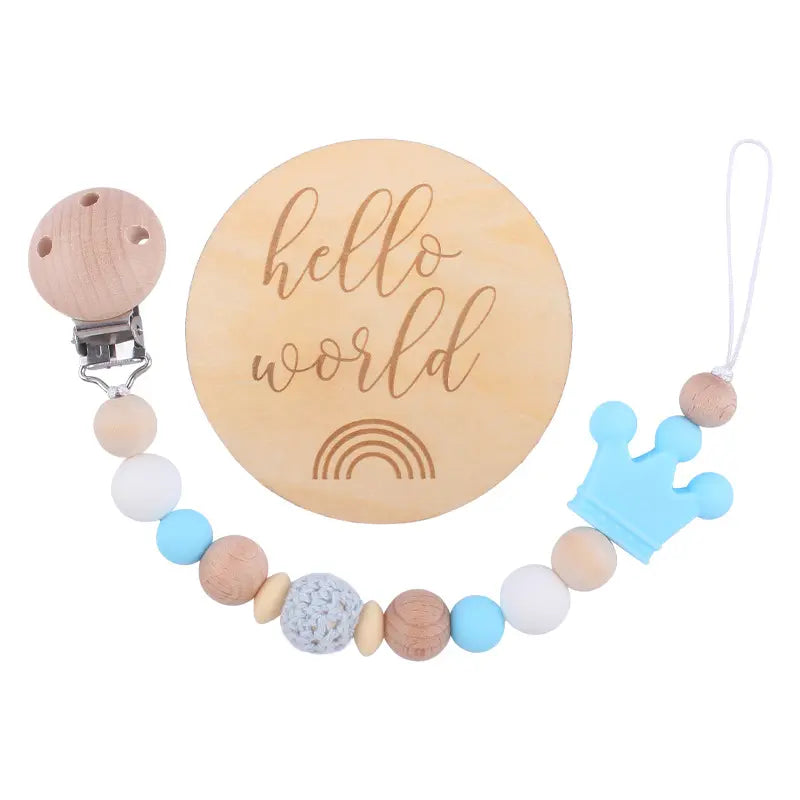 baby chain pacifier clip holder