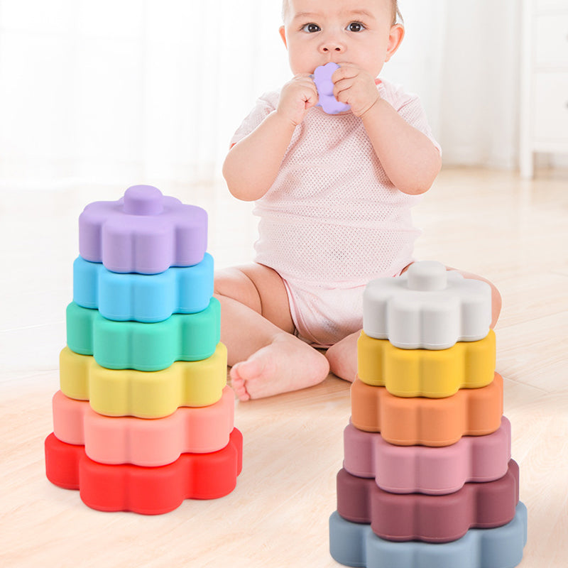 Silicone Stacking Toy Dubai Online baby shop uae babyshop baby store - best gift for Babies لعبة التراص السيليكون في دبي متجر الأطفال على الإنترنت في الإمارات العربية المتحدة محل بيبي شوب بيبي شوب - أفضل هدية للأطفال