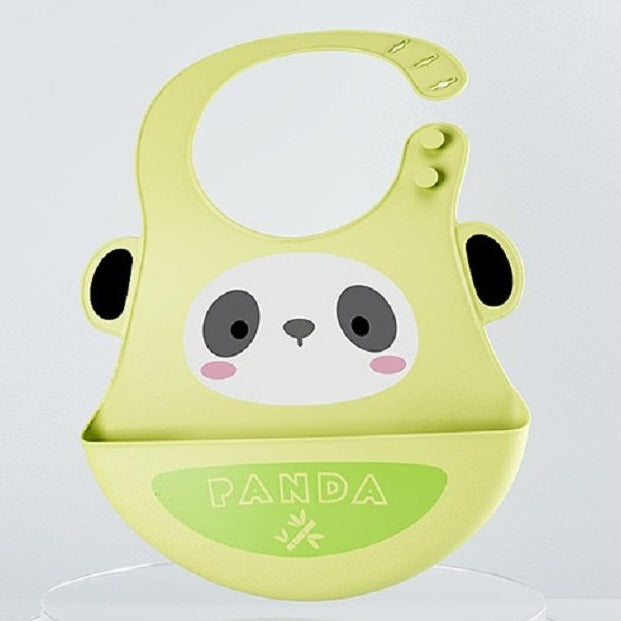 100% BPA-free Baby Animal Silicone Bibs