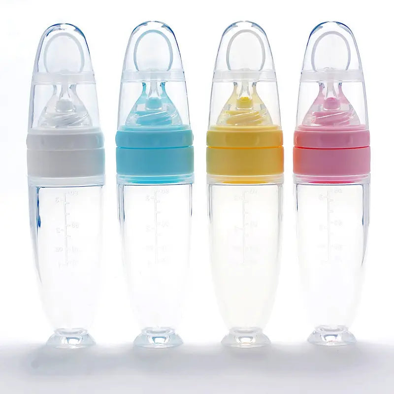 Baby Bottle Feeder Dropper Silicone Spoon