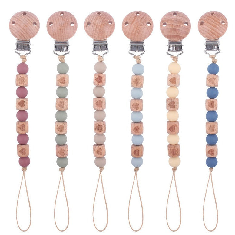 pacifier clip holder chain