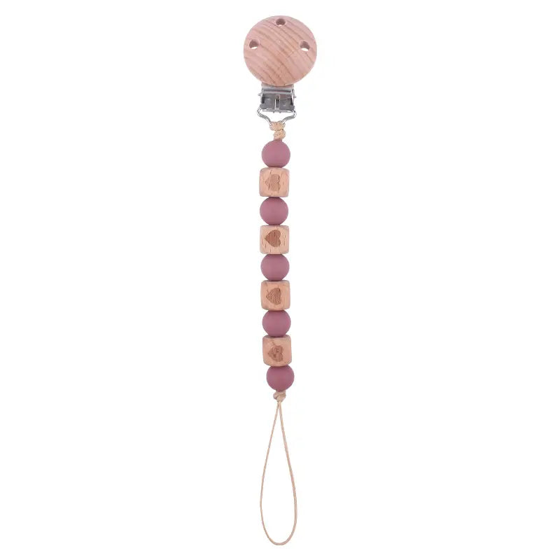 pacifier clip holder chain