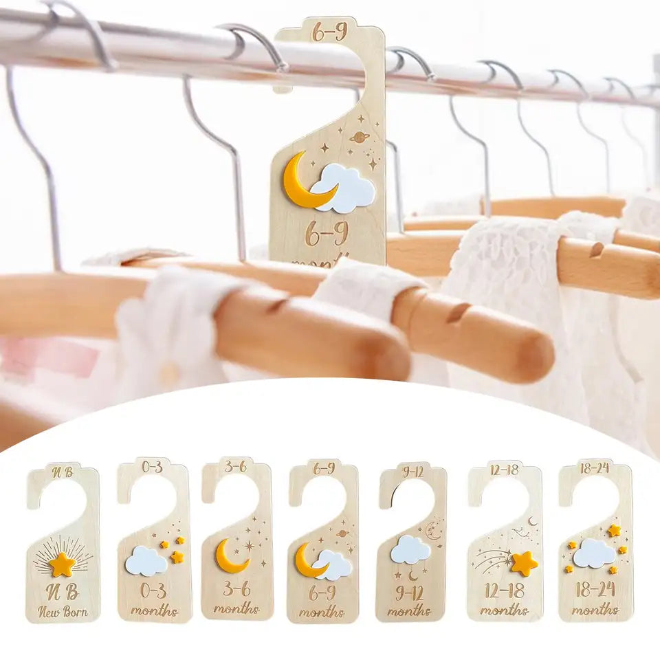 baby Closet Divider Hanger  - gift set UAE