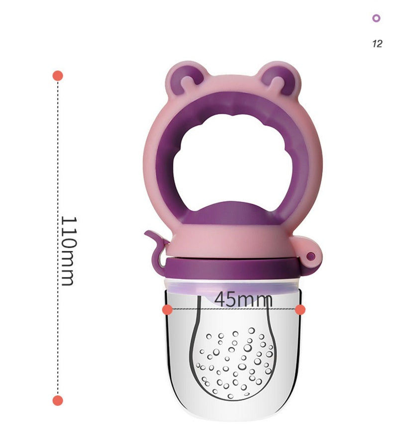 safe baby food feeder fresh fruits nibbler