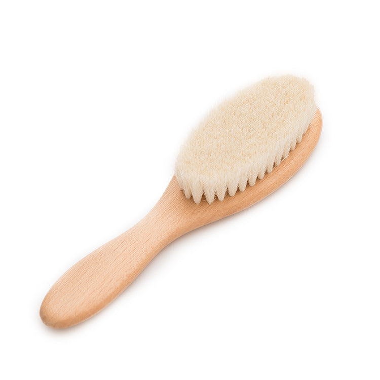 Eco-Friendly Wood Baby Hair Brush