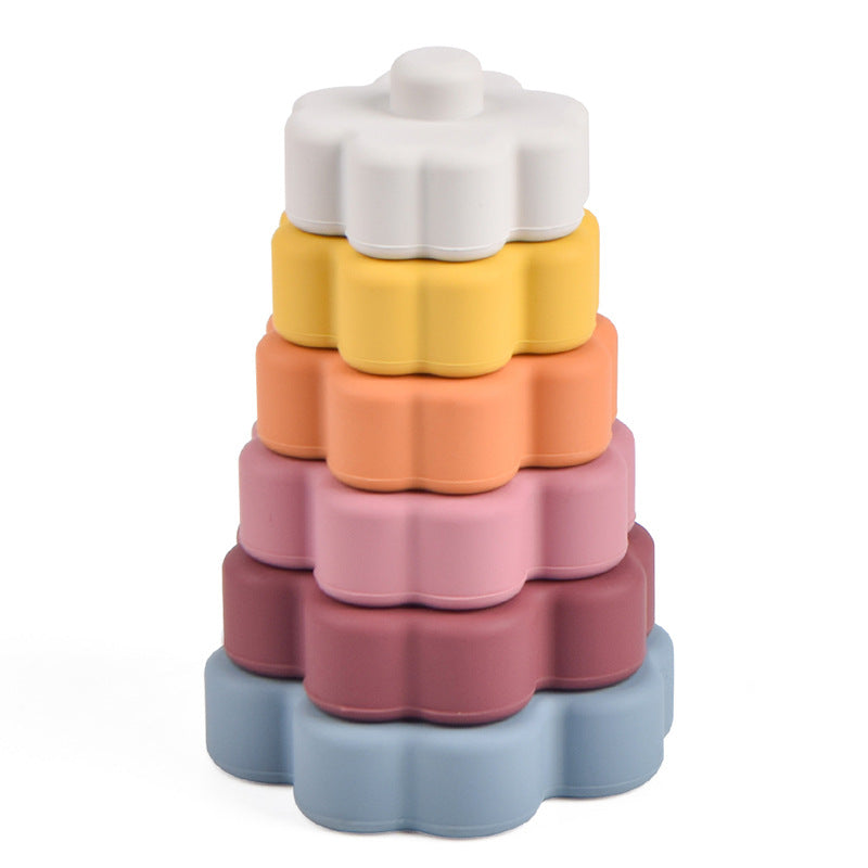 Silicone Stacking Toy Dubai Online baby shop uae babyshop baby store - best gift for Babies لعبة التراص السيليكون في دبي متجر الأطفال على الإنترنت في الإمارات العربية المتحدة محل بيبي شوب بيبي شوب - أفضل هدية للأطفال