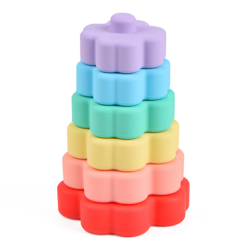 Silicone Stacking Toy Dubai Online baby shop uae babyshop baby store - best gift for Babies لعبة التراص السيليكون في دبي متجر الأطفال على الإنترنت في الإمارات العربية المتحدة محل بيبي شوب بيبي شوب - أفضل هدية للأطفال