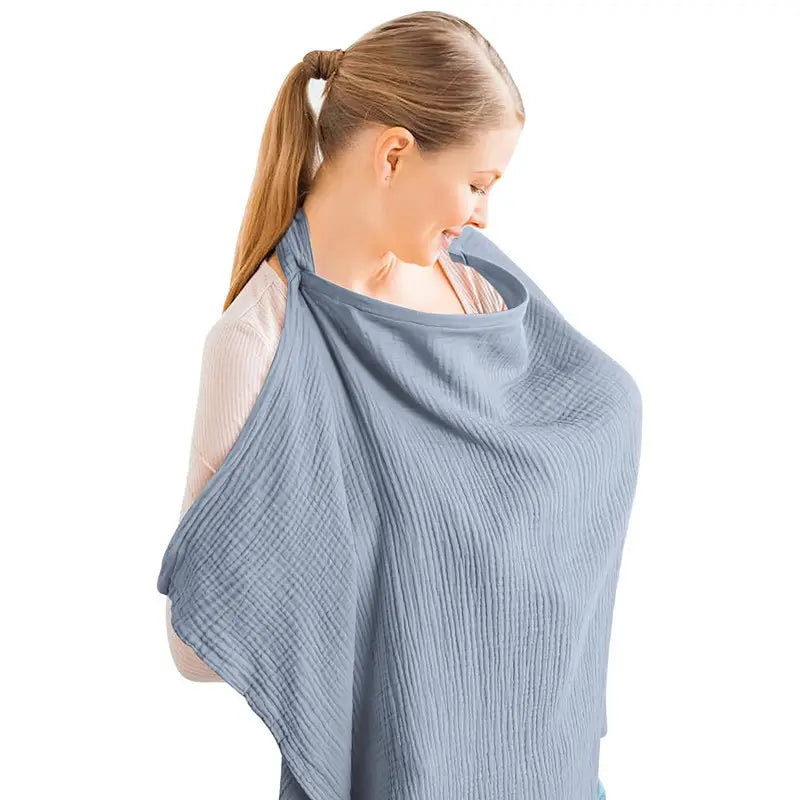 Mom Muslin Cotton Nursing Cover