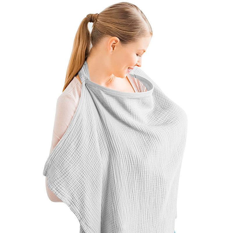 Mom Muslin Cotton Nursing Cover