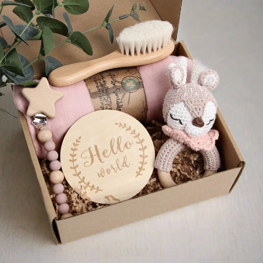 Newborn Gift Set - Deer Gifting Box