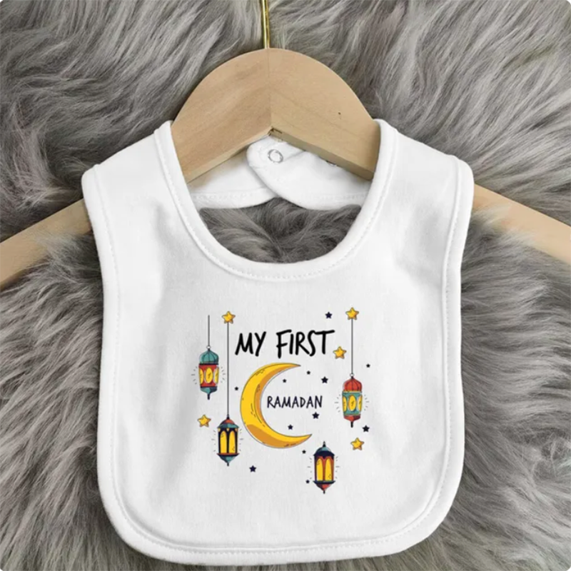 My First Ramadan Waterproof Cotton Bib