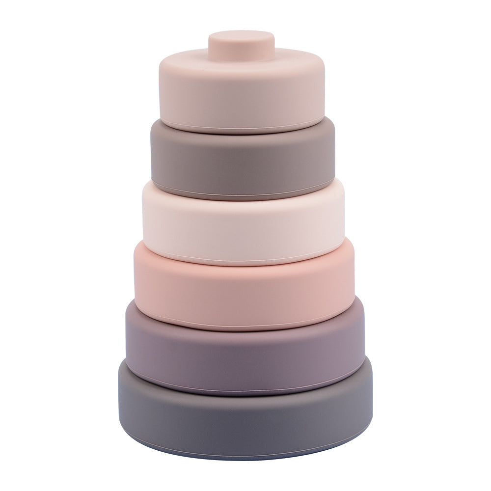 Silicone Stacking Toy Dubai Online baby shop uae babyshop baby store - best gift for Babies لعبة التراص السيليكون في دبي متجر الأطفال على الإنترنت في الإمارات العربية المتحدة محل بيبي شوب بيبي شوب - أفضل هدية للأطفال