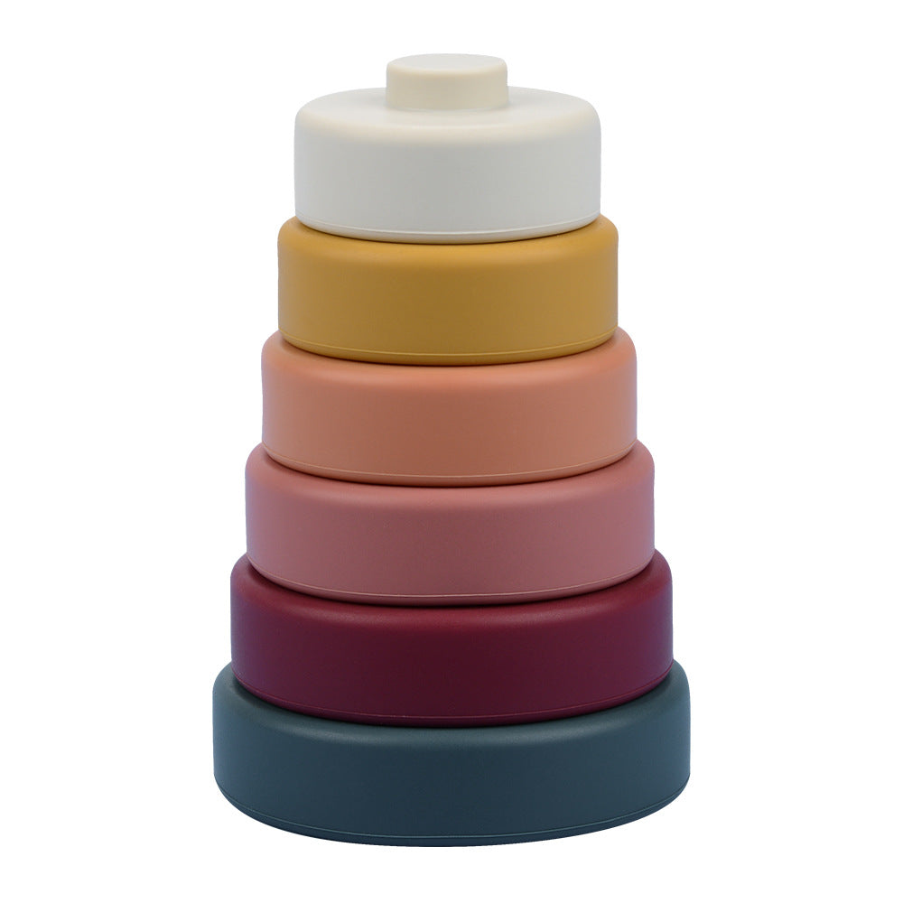 Silicone Stacking Toy Dubai Online baby shop uae babyshop baby store - best gift for Babies لعبة التراص السيليكون في دبي متجر الأطفال على الإنترنت في الإمارات العربية المتحدة محل بيبي شوب بيبي شوب - أفضل هدية للأطفال