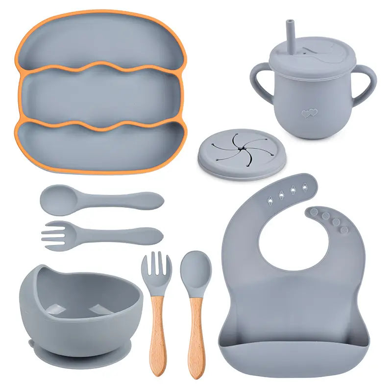 Silicone Feeding Set - Pick a joy ae - online shop - online store - Baby products - Silicone Feeding