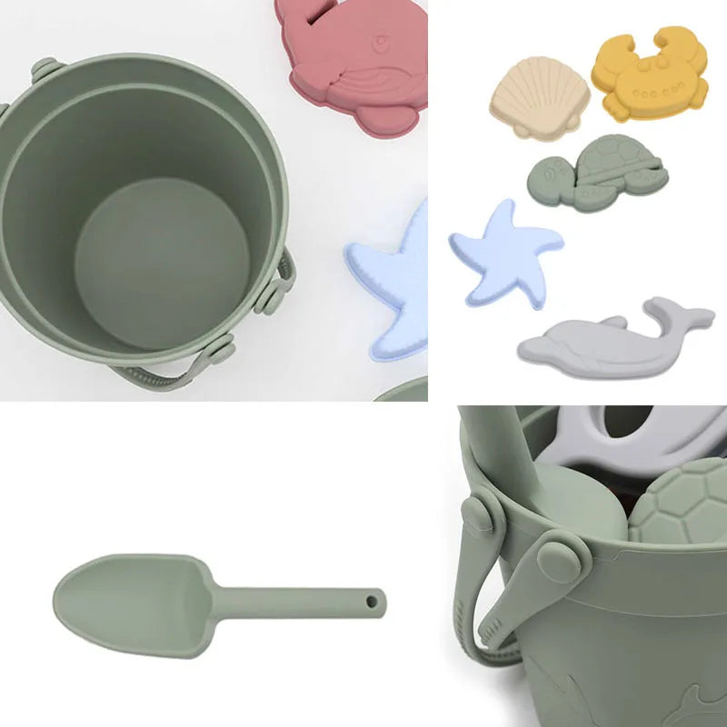 Silicone Beach Bucket sets