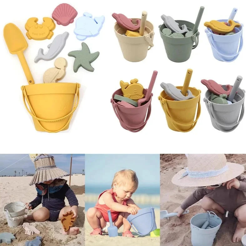 Silicone Beach Bucket sets