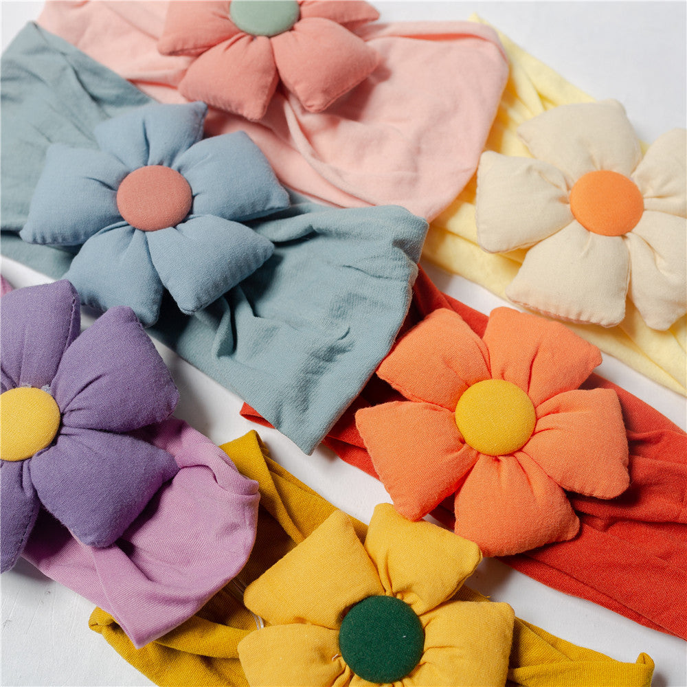 Flower Baby Headband With Matching Sunglasses - baby shop UAE